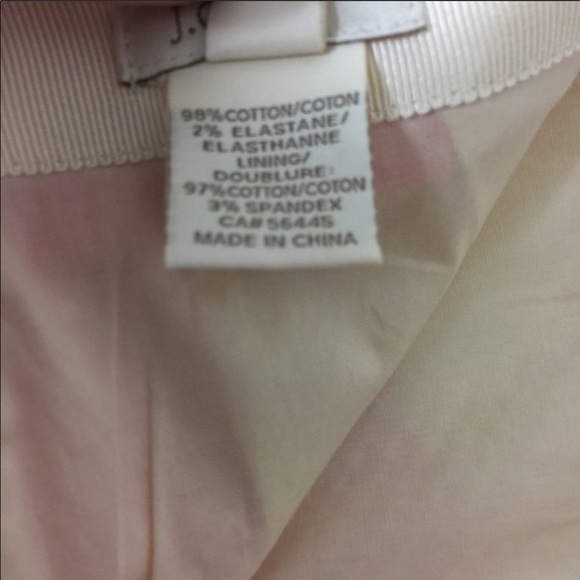 J. Crew Big Apple Postage Orange Cream Mini Skirt Size 2 NWOT - Picture 5 of 8